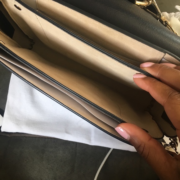 Chloé FAYE small shoulder bag - Picture 2 of 5